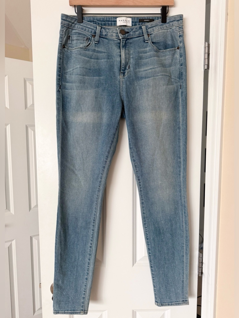 Parker Smith Light Wash Skinny Jeans